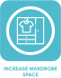 Increase Wardrobe Space